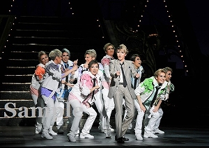 朝夏 他 舞台写真／宙組梅田芸術劇場公演『A Motion（エース モーション）』