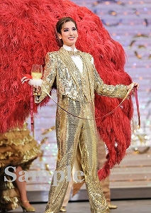 柚香光 舞台写真／花組博多座公演『あかねさす紫の花』『Sante!!』