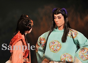 明日海 仙名 舞台写真／花組博多座公演『あかねさす紫の花』『Sante!!』