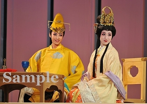 明日海 仙名 舞台写真／花組博多座公演『あかねさす紫の花』『Sante!!』