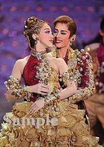 明日海 仙名 舞台写真／花組博多座公演『あかねさす紫の花』『Sante!!』