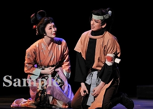 柚香 乙羽 舞台写真／花組博多座公演『あかねさす紫の花』『Sante!!』