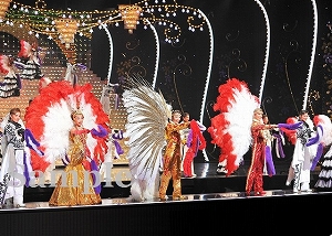 フィナーレ 舞台写真／雪組東京公演『Gato Bonito!!』