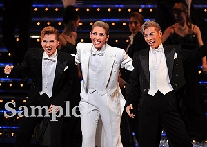 紫藤・朝水・極美 舞台写真／星組バウホール公演『New Wave! －星－』