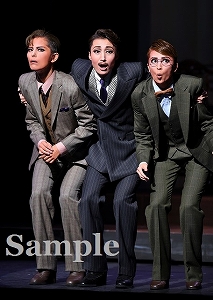 望海・朝美・真那 舞台写真／雪組東急シアターオーブ公演『20世紀号に乗って』