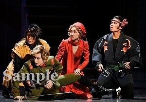 柚香水美飛龍音 舞台写真／花組大劇場公演『はいからさんが通る』