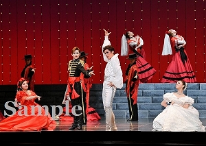 彩風　他 舞台写真／雪組梅田芸術劇場メインホール公演『炎のボレロ』『Music Revolution! ―New Spirit―』