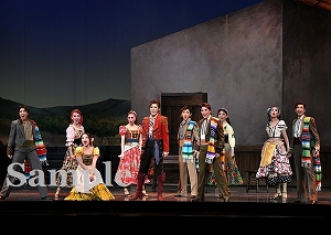 彩風　他 舞台写真／雪組梅田芸術劇場メインホール公演『炎のボレロ』『Music Revolution! ―New Spirit―』