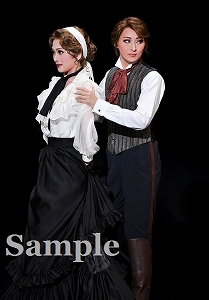 珠城・美園 舞台写真／月組大劇場公演『WELCOME TO TAKARAZUKA ―雪と月と花と―』『ピガール狂騒曲』