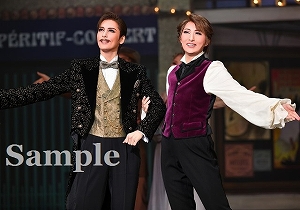 珠城・月城 舞台写真／月組大劇場公演『WELCOME TO TAKARAZUKA ―雪と月と花と―』『ピガール狂騒曲』