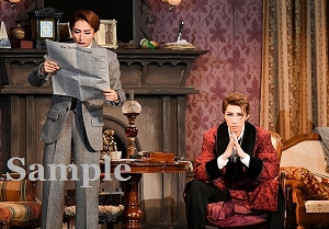 真風･桜木 舞台写真／宙組大劇場公演『シャーロック・ホームズ―The Game Is Afoot!―』『Delicieux（デリシュー）!―甘美なる巴里―』