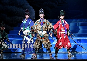 礼華・彩音・一星 舞台写真／月組新人公演『桜嵐記(おうらんき)』