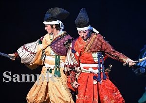 珠城・月城 舞台写真／月組東京公演『桜嵐記(おうらんき)』『Dream Chaser』