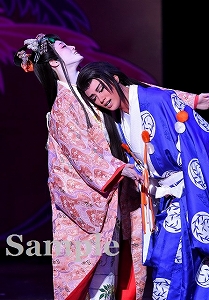 天飛･瑠璃 舞台写真／星組新人公演『柳生忍法帖』