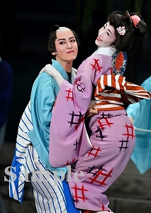 月城･海乃 舞台写真／月組博多座公演『川霧の橋』『Dream Chaser―新たな夢へ―』