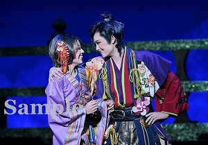 希波・美羽 舞台写真／花組新人公演『元禄バロックロック』