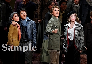 真風・芹香・潤・水音 舞台写真／宙組大劇場公演『NEVER SAY GOODBYE』