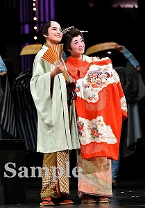 朝美・野々花 舞台写真／雪組大劇場公演『夢介千両みやげ』『Sensational!』