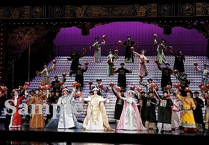 フィナーレ 舞台写真／雪組大劇場公演『蒼穹の昴』