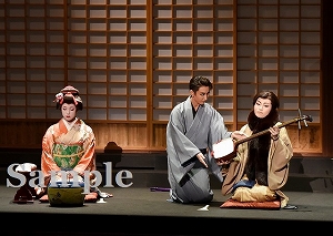 帆純・朝葉・峰果 舞台写真／花組バウホール公演『殉情』（主演：帆純まひろ）