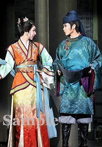 七城・羽音 舞台写真／月組新人公演『応天の門』