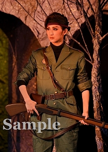 綺城ひか理 舞台写真／花組梅田芸術劇場メインホール公演『二人だけの戦場』