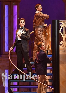 月城・夢奈・蓮 舞台写真／月組東急シアターオーブ公演『DEATH TAKES A HOLIDAY』