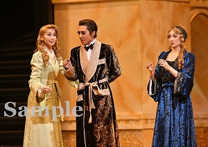 海乃・風間・白雪 舞台写真／月組東急シアターオーブ公演『DEATH TAKES A HOLIDAY』