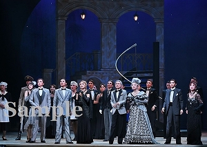 風間　他 舞台写真／月組東急シアターオーブ公演『DEATH TAKES A HOLIDAY』