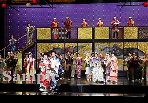 天城　他 舞台写真／花組新人公演『鴛鴦歌合戦』