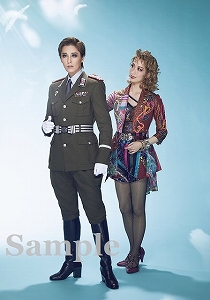 月城・海乃A スチール写真／月組公演『フリューゲル ―君がくれた翼―』『万華鏡百景色』