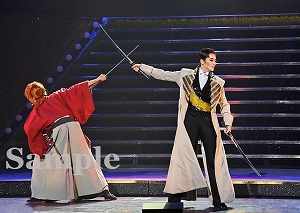 月城・風間 舞台写真／月組梅田芸術劇場メインホール公演『G.O.A.T』