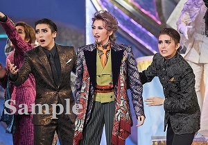 凪七・侑輝・天城 舞台写真／花組大劇場公演『エンジェリックライ』『Jubilee』