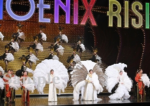 フィナーレ 舞台写真／月組東京公演『ゴールデン・リバティ』『PHOENIX RISING』