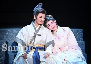 極美・詩 舞台写真／星組宝塚バウホール公演『にぎたつの海に月出づ』