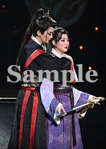 礼華・乃々 舞台写真／月組宝塚バウホール公演『雨にじむ渤海』