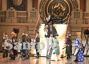 礼華　他 舞台写真／月組宝塚バウホール公演『雨にじむ渤海』