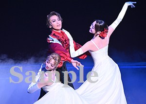 侑輝・朝葉・七彩 舞台写真／花組バウホール公演『赤と黒』