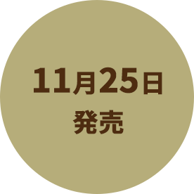 11月25日発売