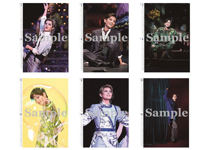 2026年宝塚パーソナルカレンダー(壁掛け)<朝美絢>: カレンダー